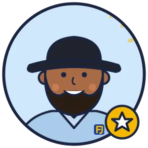 Cartoon of Ahmad, FJ Electrical