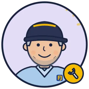 Cartoon of Dusan, FJ Electrical